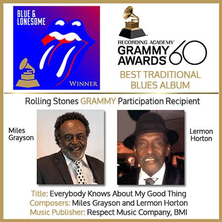 Miles Grayson  and Lermon Horton Grammy Winner