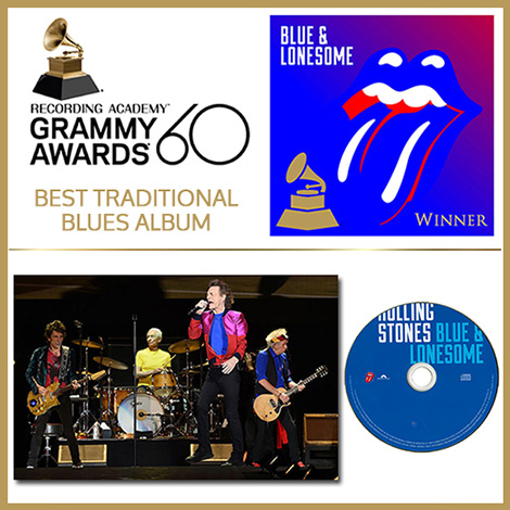 Rolling Stones Blue & Lonesome Grammy