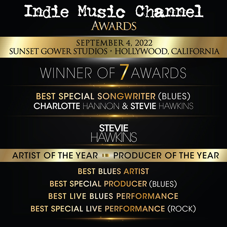 Indie Music Channel Awards - Stevie Hawkins