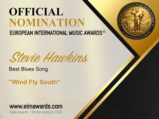 European International Music Awards - Stevie Hawkins Nomination - Best Blues Song